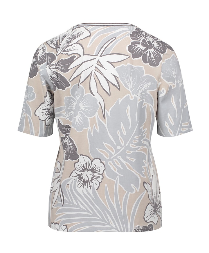 Dames T-shirt beige