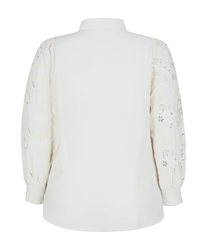 Dames blouse ecru