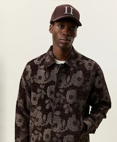 Heren overshirt bruin