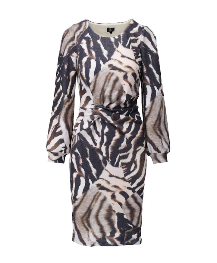 Dames jurk multicolor