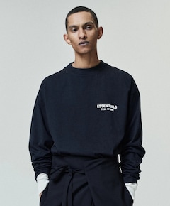 Heren longsleeve zwart