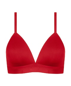 Dames bralette rood