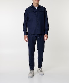 Overshirt blauw