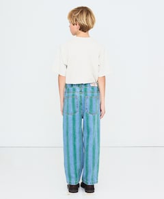 Straight denim pant jongens jeans blauw