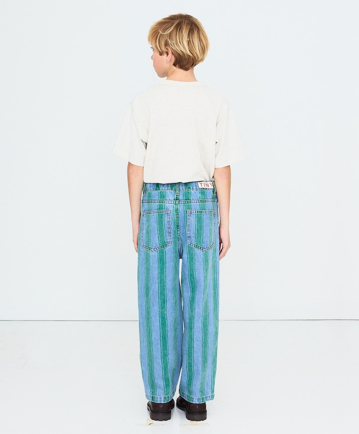 Straight denim pant jongens jeans blauw