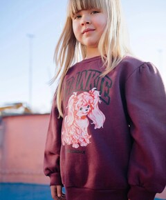 Meisjes sweater bordeaux