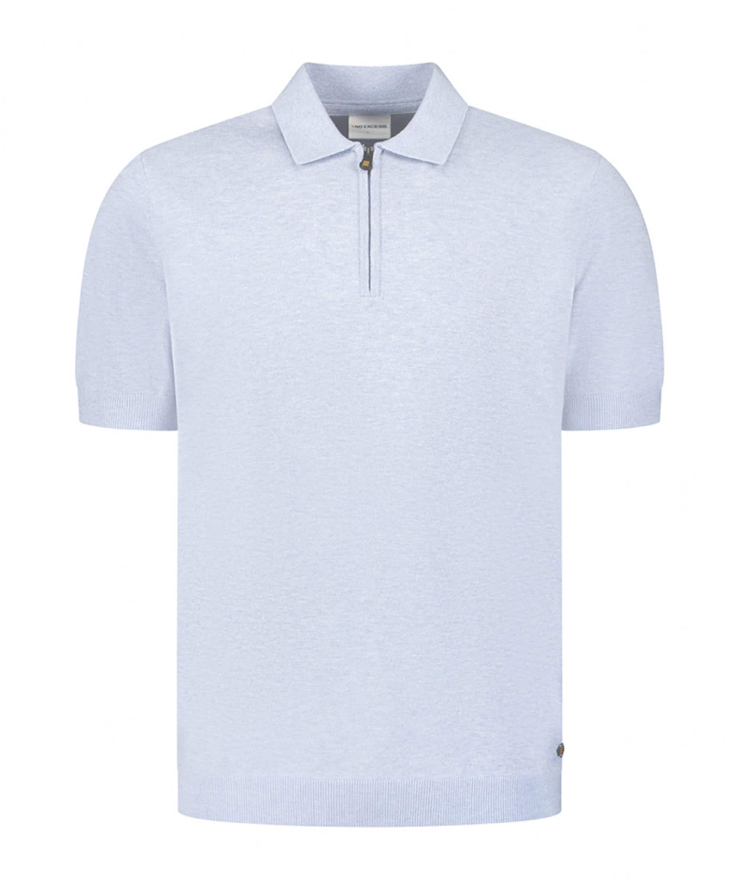 Heren polo blauw