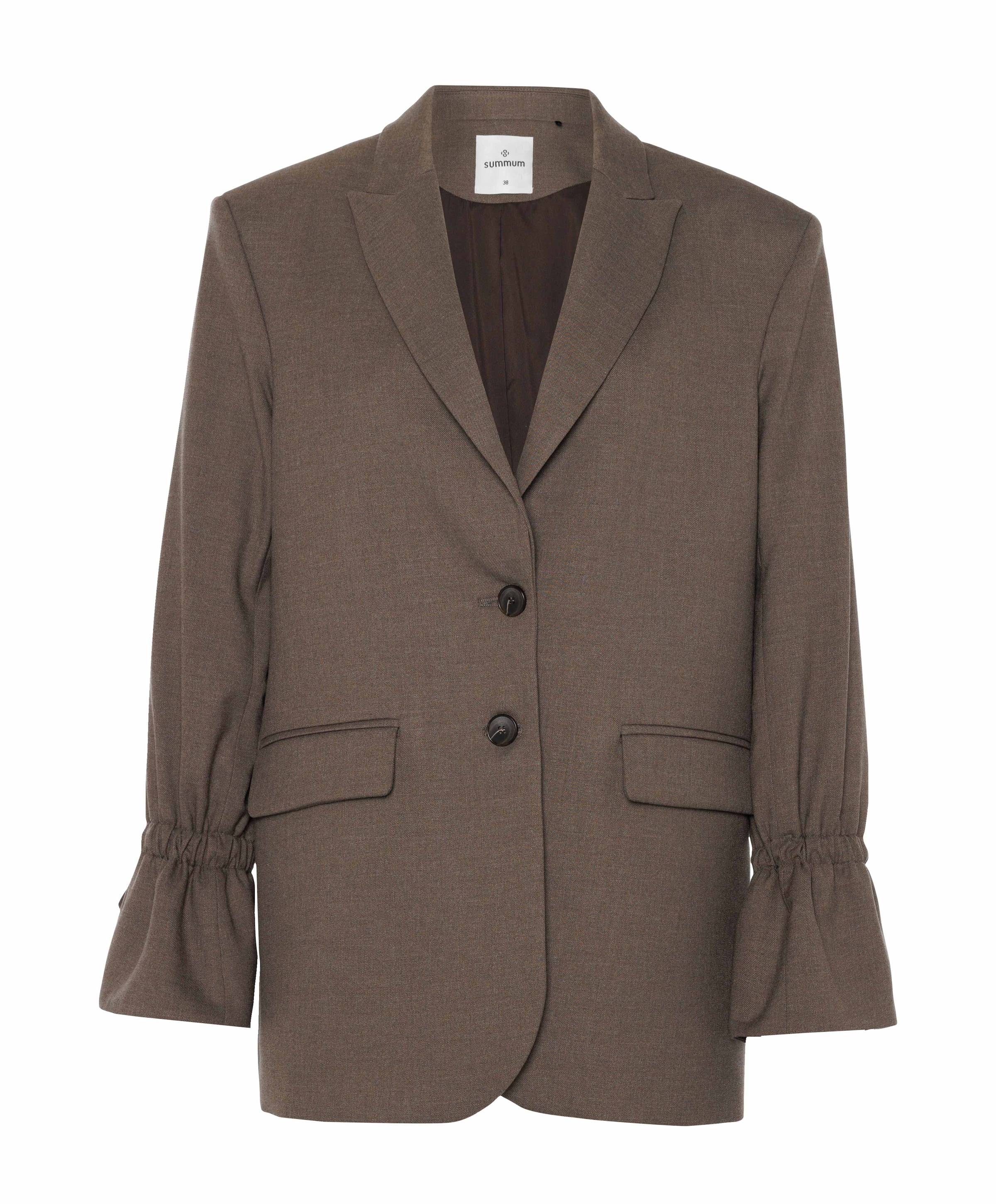 Dames blazer beige