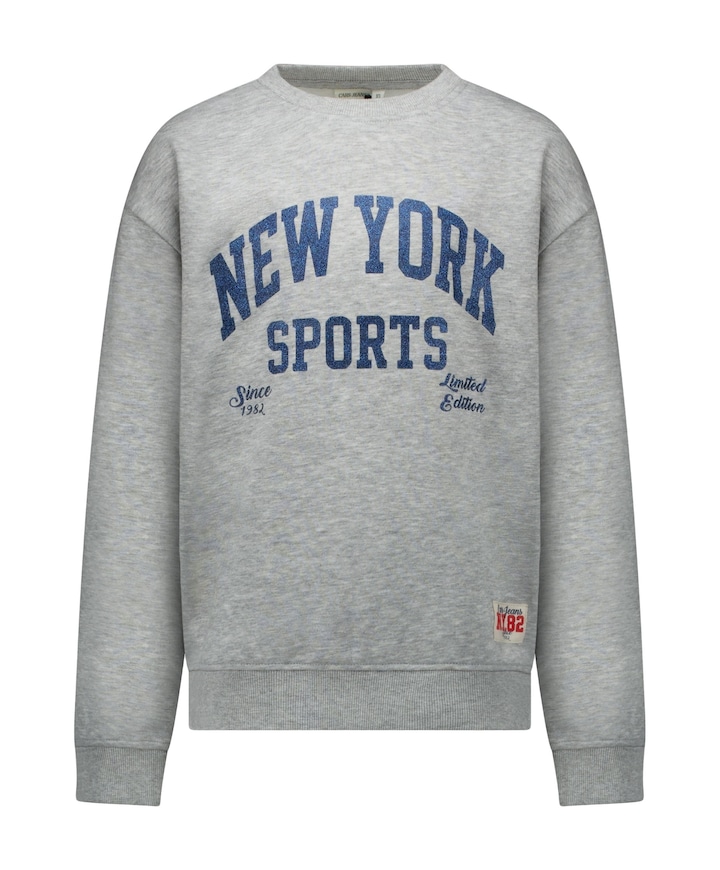 Meisjes sweater grijs