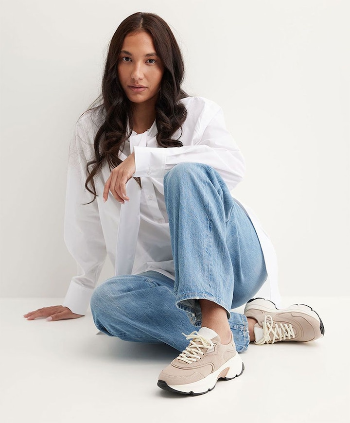 Ross Zay (L) dames sneakers beige