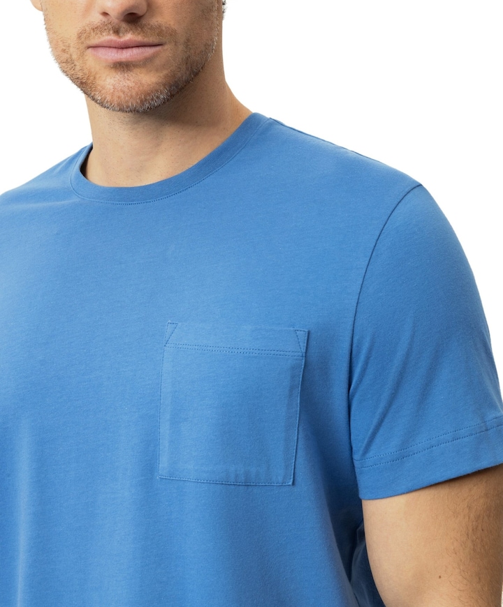 Heren pyjamaset blauw