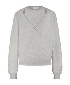Dames trui grijs