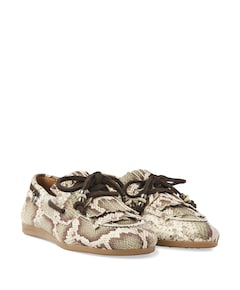 June Loua dames loafers bruin