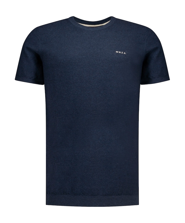 Heren T-shirt blauw