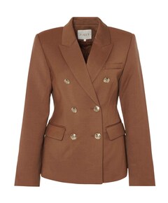 Dames blazer bruin