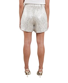 Dagmar dames korte broek zilver