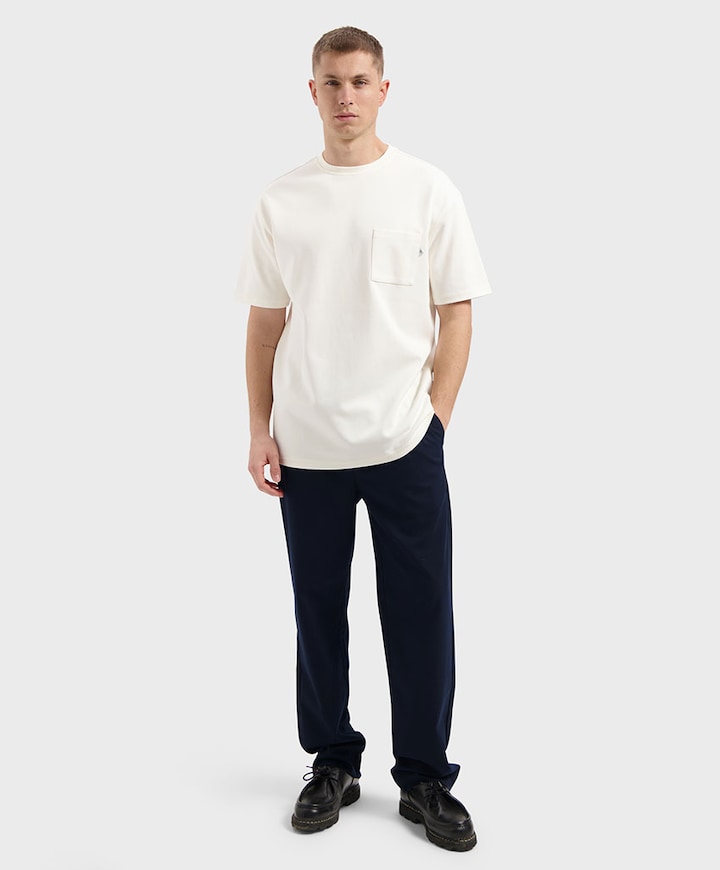 CONDOR BRUSHED TWILL PANT heren broek blauw