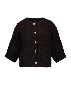 Dames vest bruin