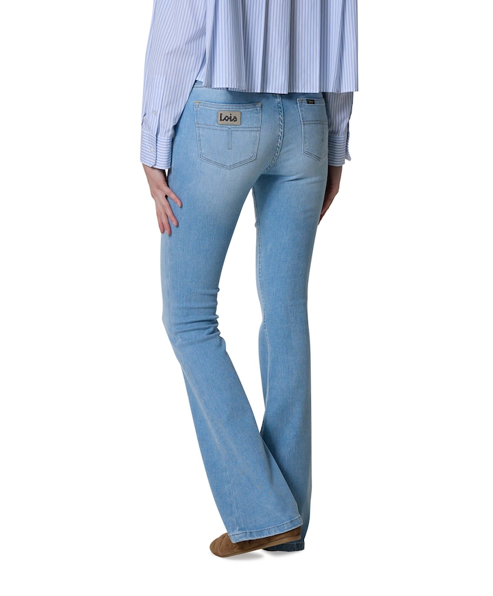 Raval 16 7909 Hypersoft Bleach dames jeans blauw
