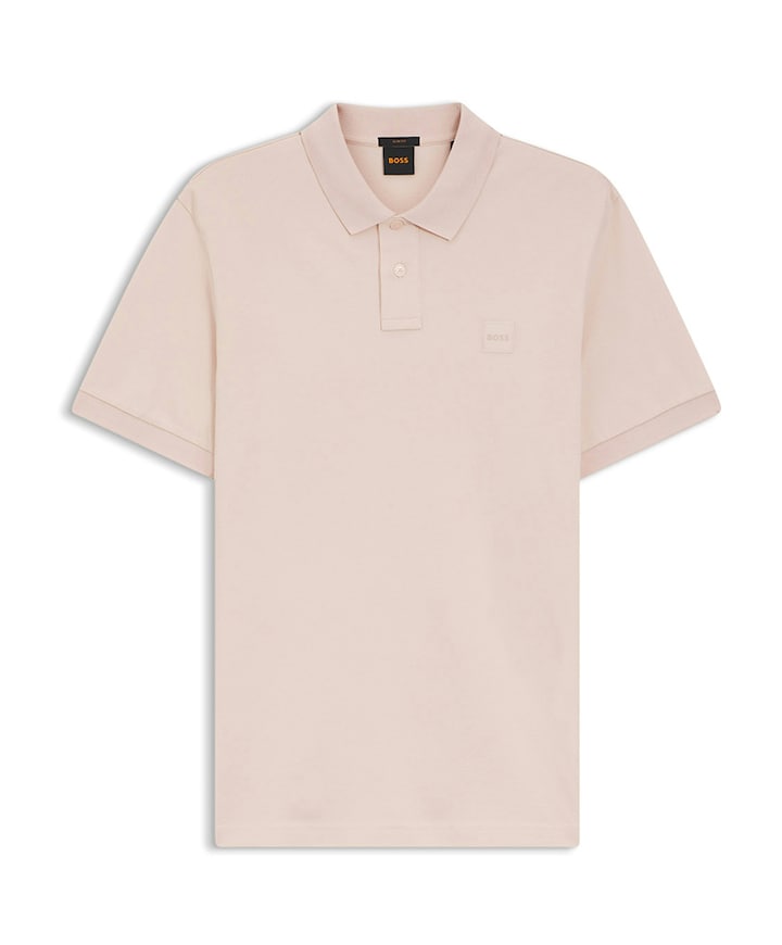 Heren polo roze