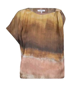 Dames top bruin