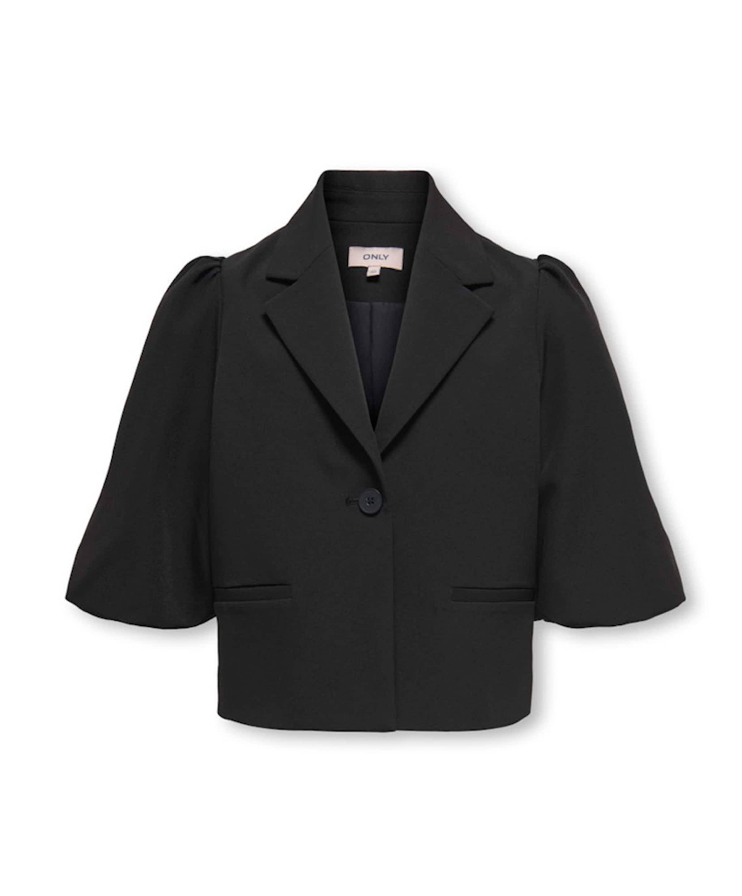 Meisjes blazer zwart