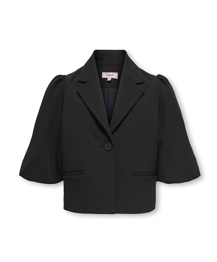Meisjes blazer zwart
