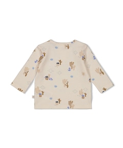 Jongens longsleeve ecru