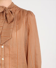 Dames blouse beige