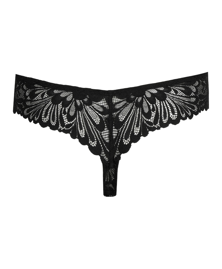 Dames string zwart