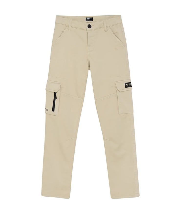 Cargo Knitted Fancy broek beige
