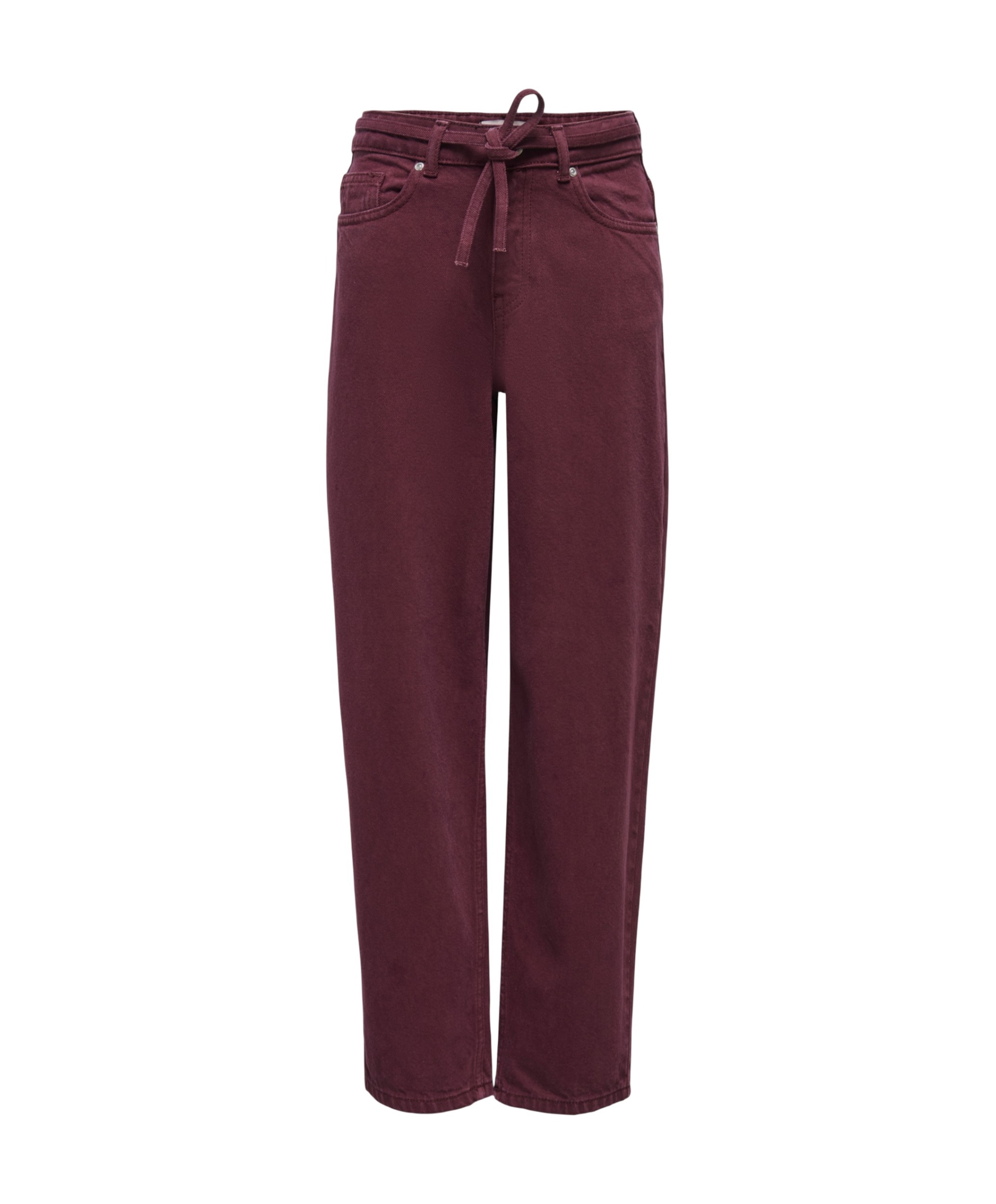 KOGGIANNA MW STRAIGHT COL DNM TAI meisjes jeans rood