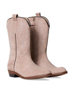 Country cuero meisjes laarzen roze