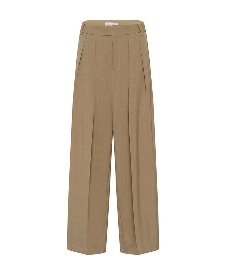 BriettaIW Wide pantalon beige