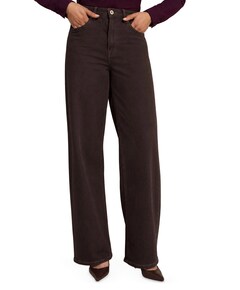 Lexie denim dames broek bruin