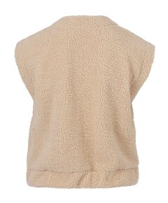 Dames gilet beige