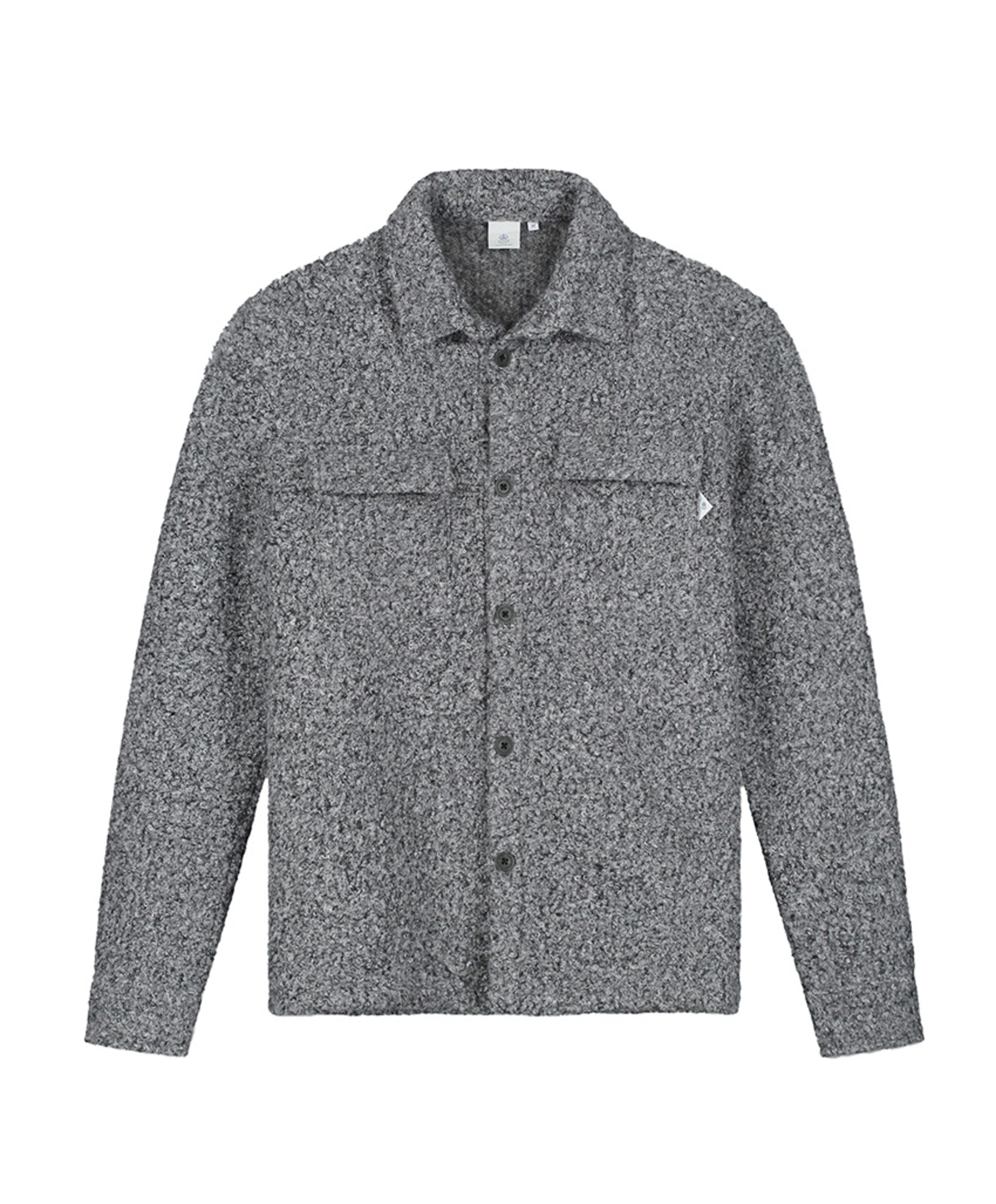 Heren overshirt zwart