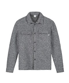 Heren overshirt zwart