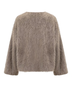 Dames vest grijs