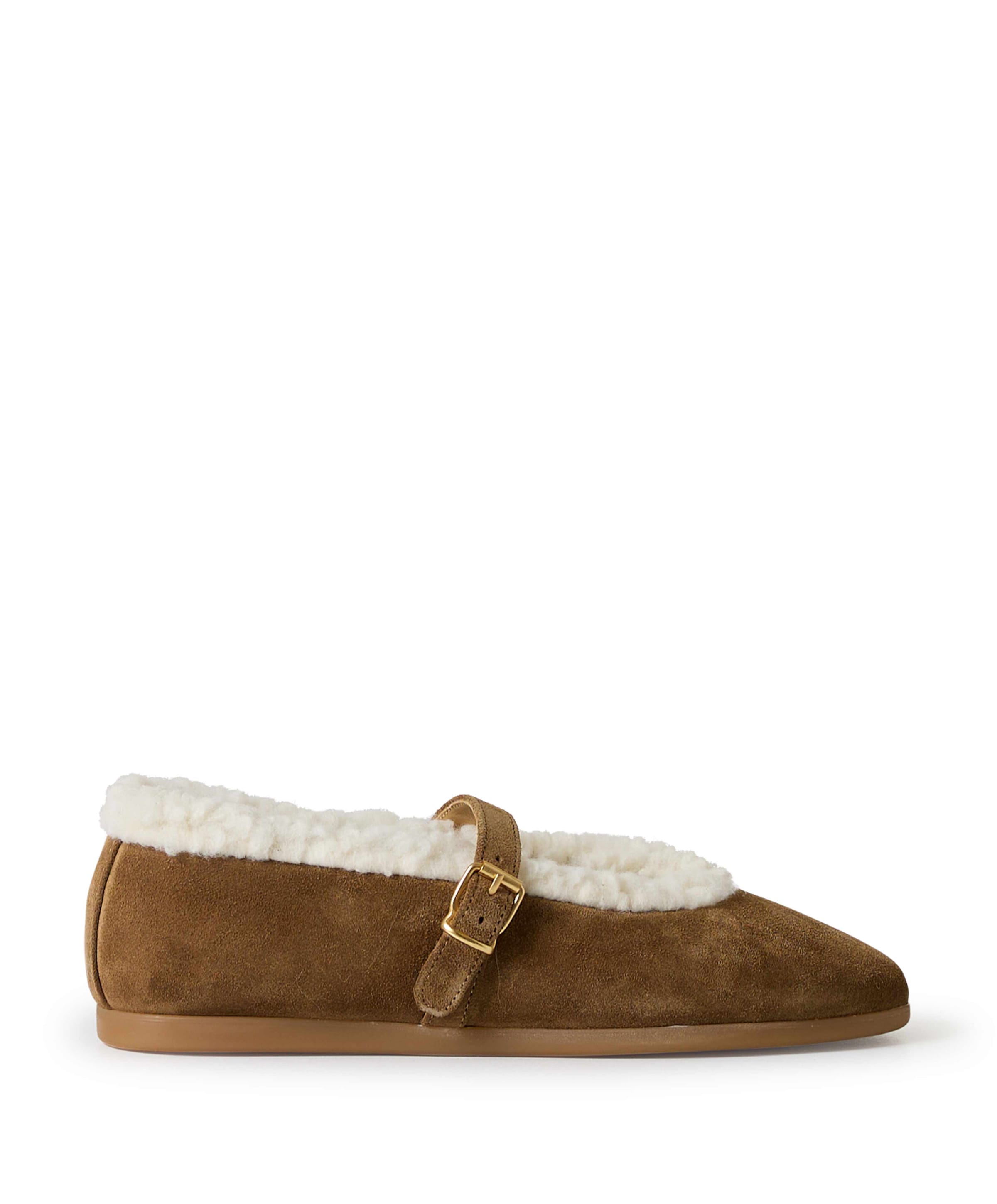 St. Moritz Ballet Flats dames ballerina's bruin