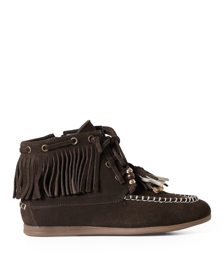 meisjes veterschoenen bruin