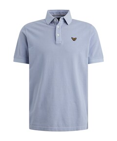 Heren polo blauw