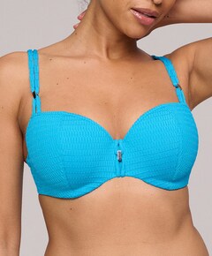 Bikinitop blauw