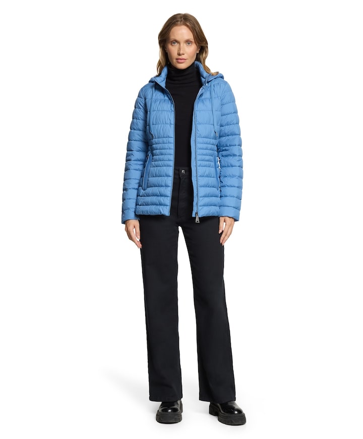 Dames jas blauw
