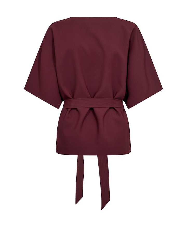 Dames blouse bordeaux