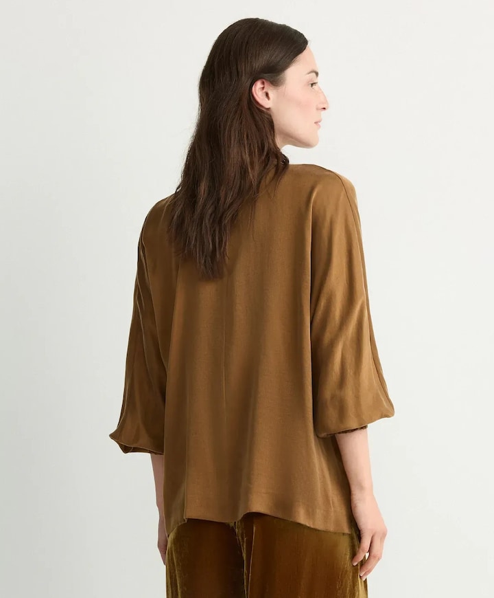 Dames blouse geel