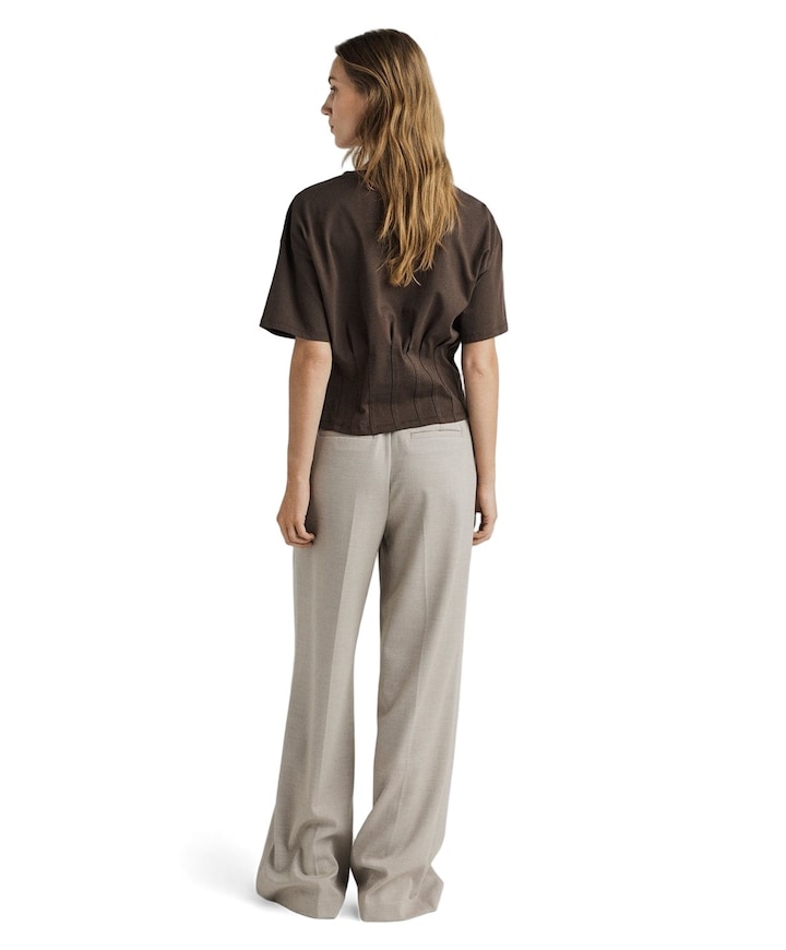 MSCHMarceli HW Long dames broek grijs