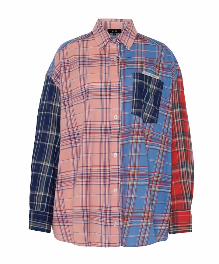Dames blouse multicolor
