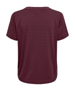 Dames t-shirt bordeaux