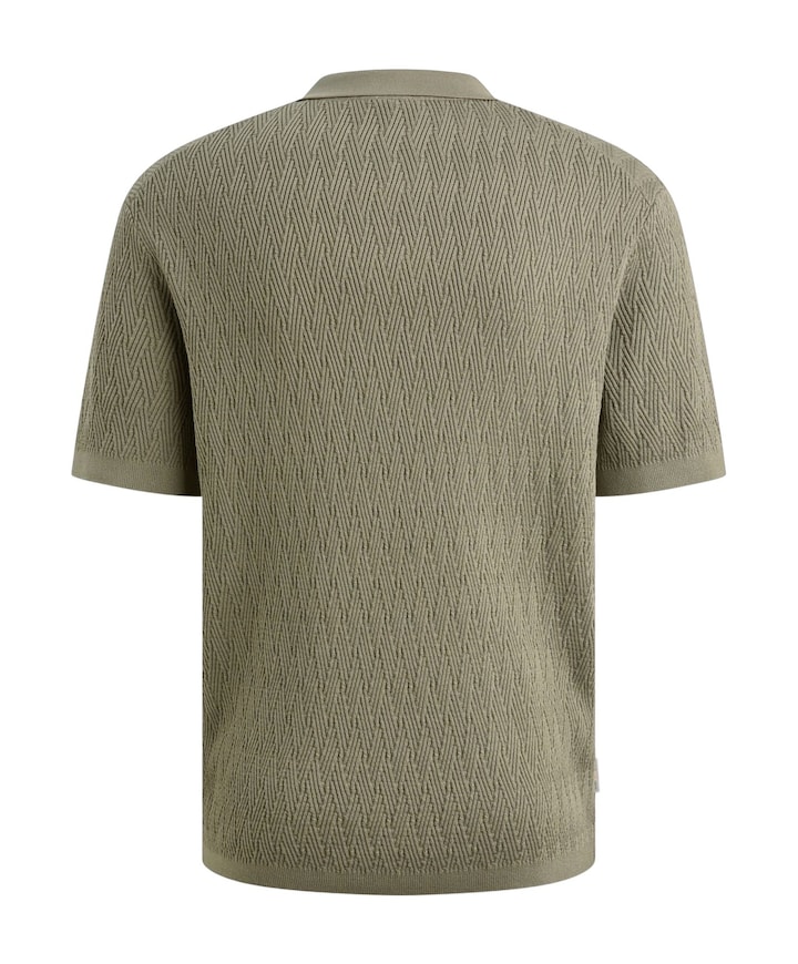 Heren polo groen